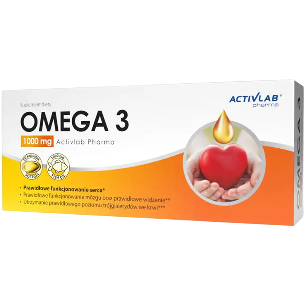 Active Lab Omega 3 Supplement 60 capsules