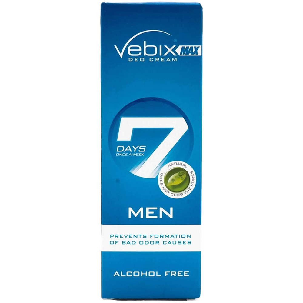 مزيل عرق كريم فيبكس 25 مل 7 يوم رجالي