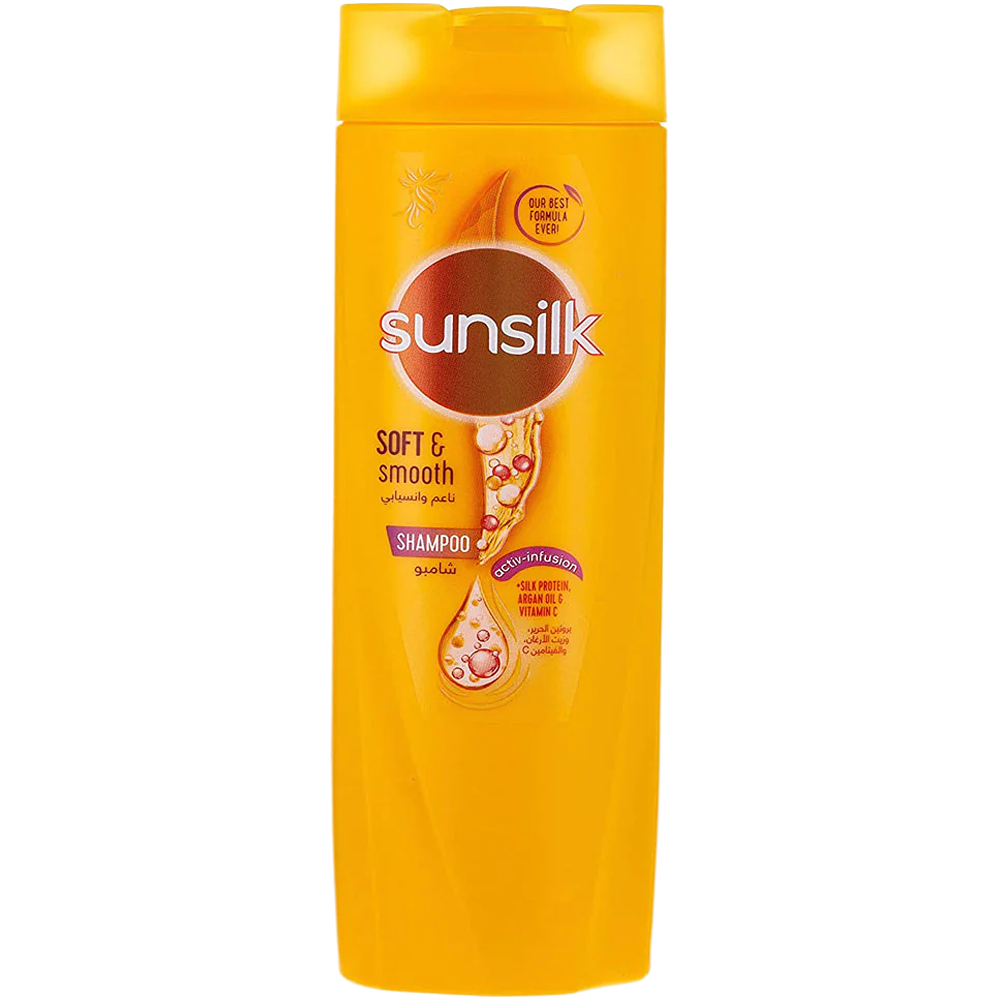 شامبو شعر صن سيلك 400 مل ناعم وانسيابي