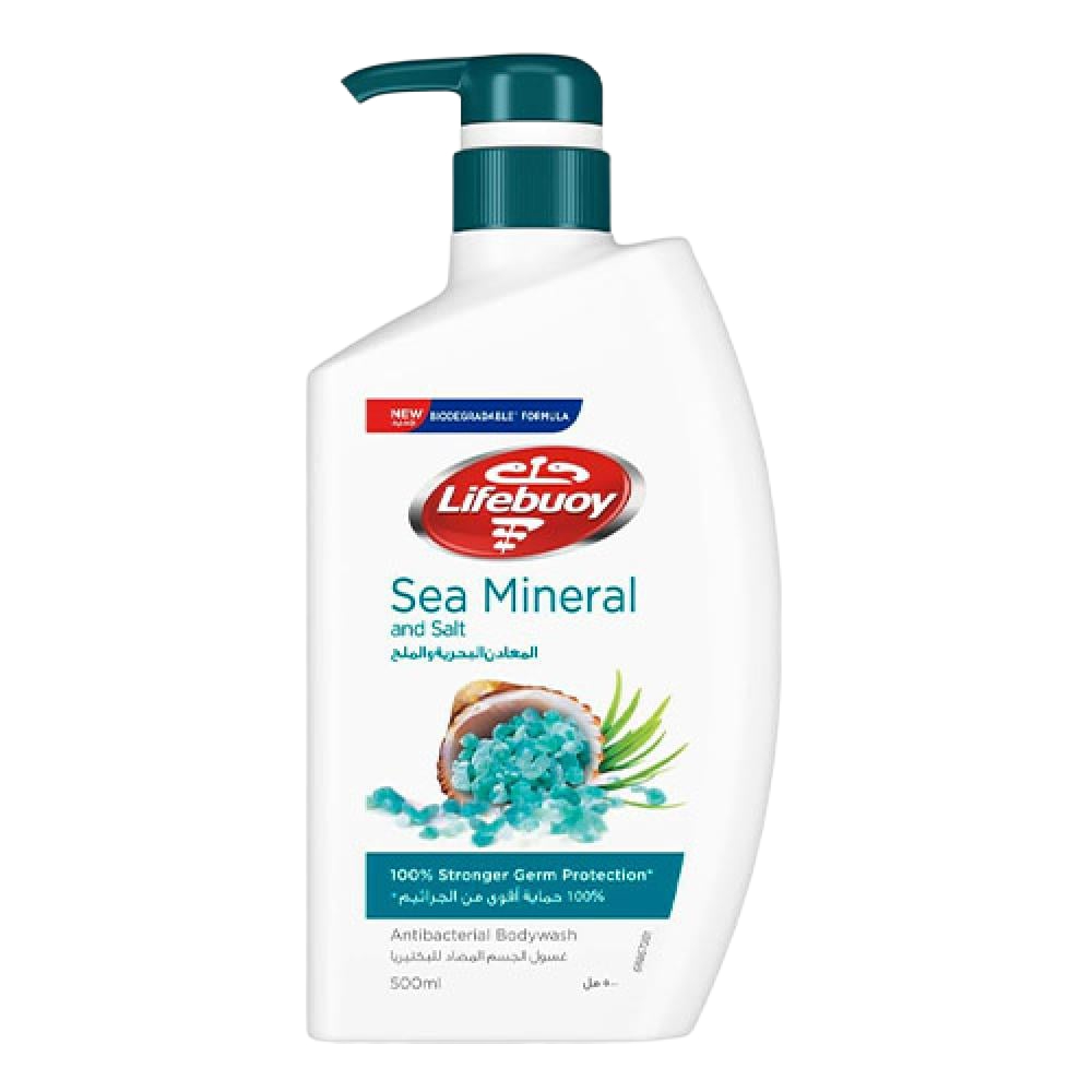 Lifebuoy Body Wash Sea Minerals and Salt 500 ml