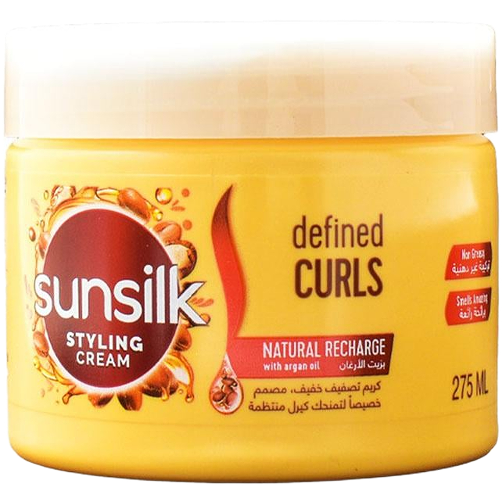 كريم شعر صنسيلك بزيت الارجان 275 مل