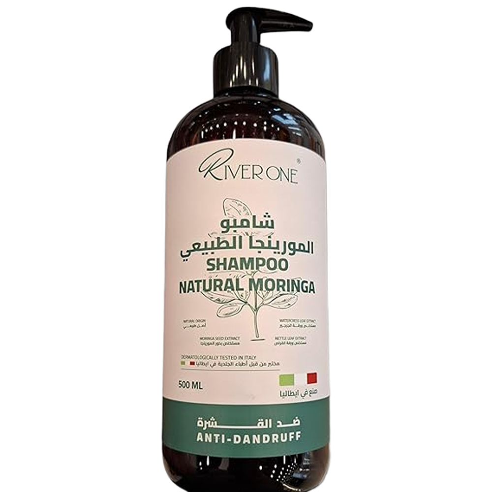 River One Natural Moringa Anti Dandruff Shampoo 500 ml