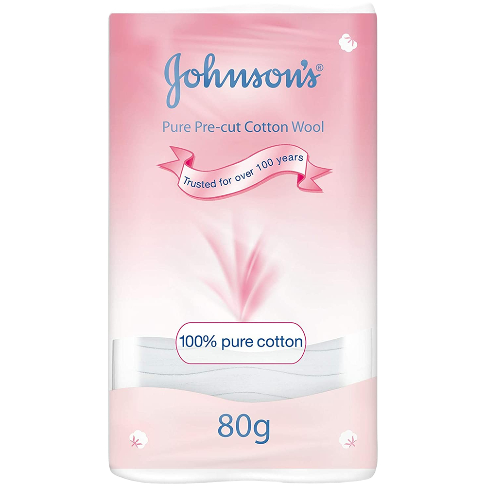 جونسون آند جونسون قطن ملفوف 80 جم