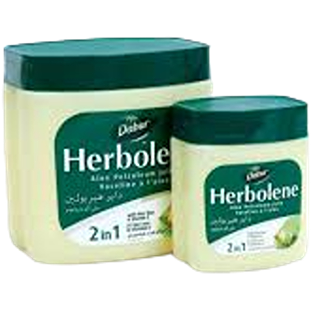 جل للبشرة دابر هيربولين ألو بيتروليوم مع ألو فيرا ترطيب عميق  425 مل + 115 مل