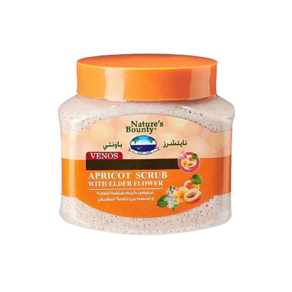 نايتشرز باونتي كريم سنفرة بخلاصة المشمش وورد الخمان