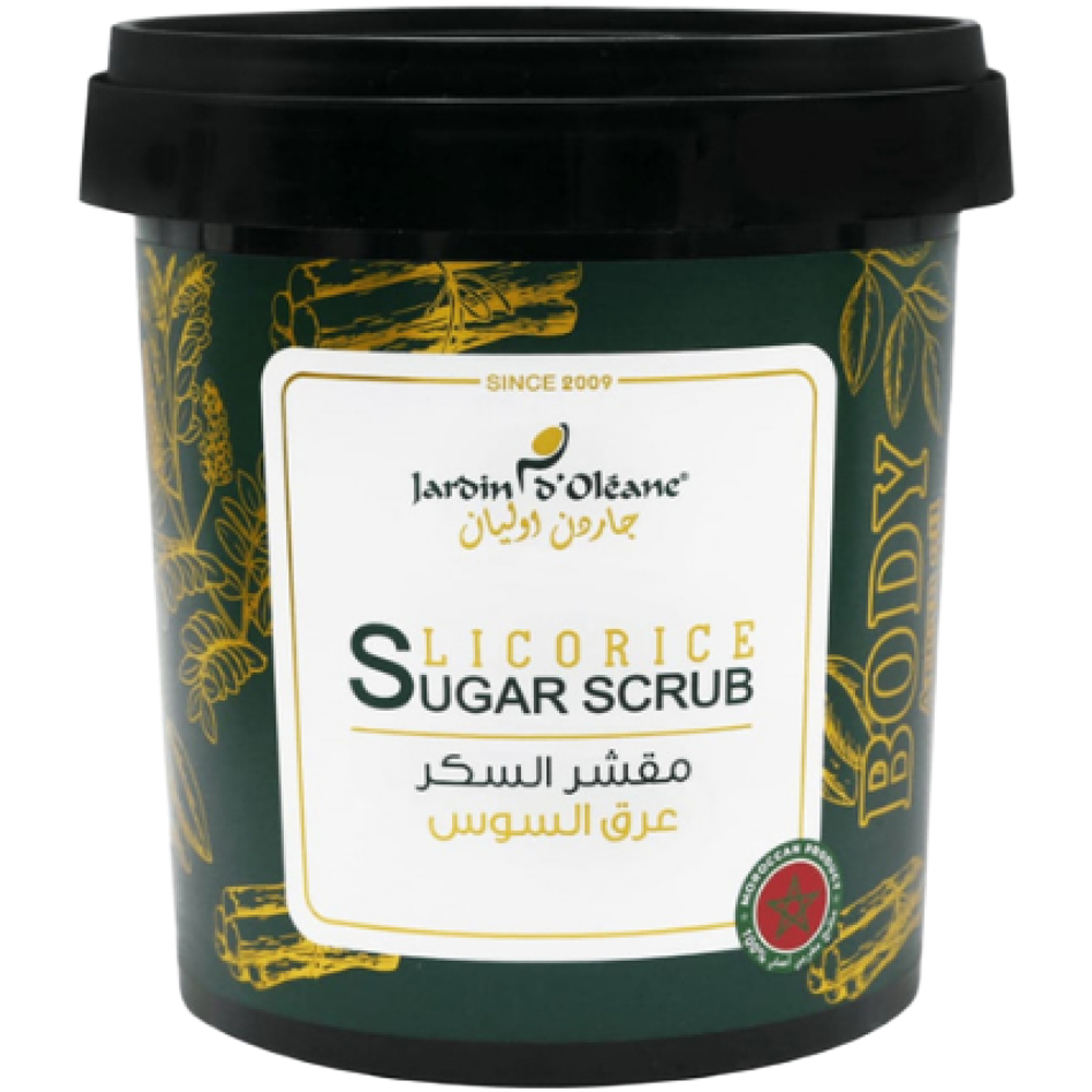 Olivian Licorice Sugar Body Scrub 600 ml
