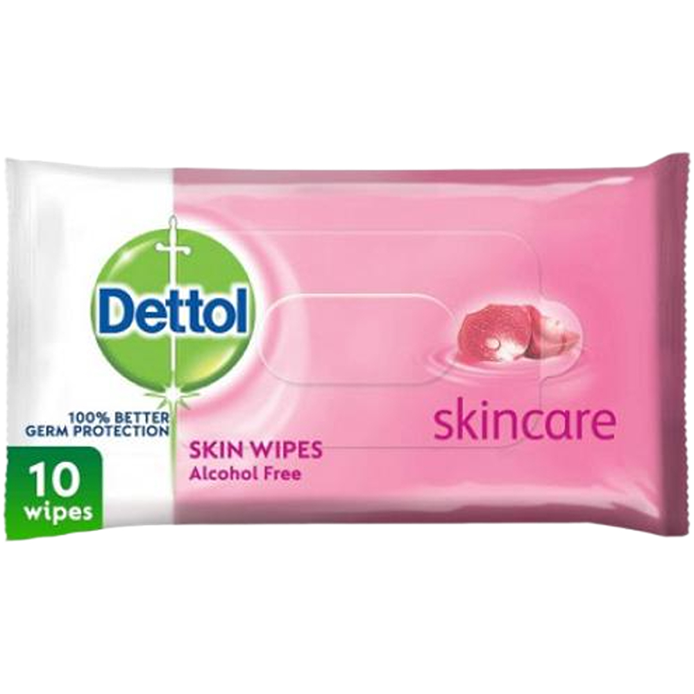 Dettol Antibacterial Wipes Green and Pink Travel Pack