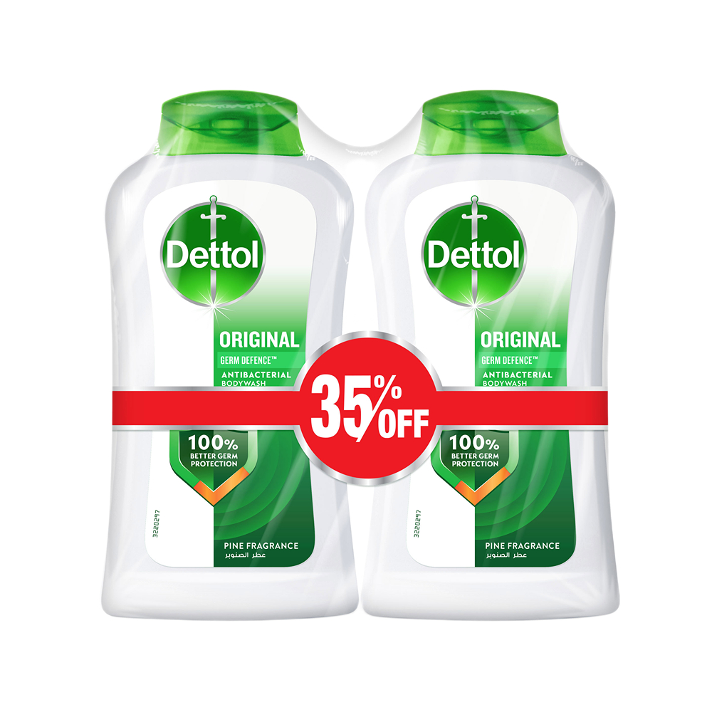 Dettol Original Body Wash 250 ml Twin Pack