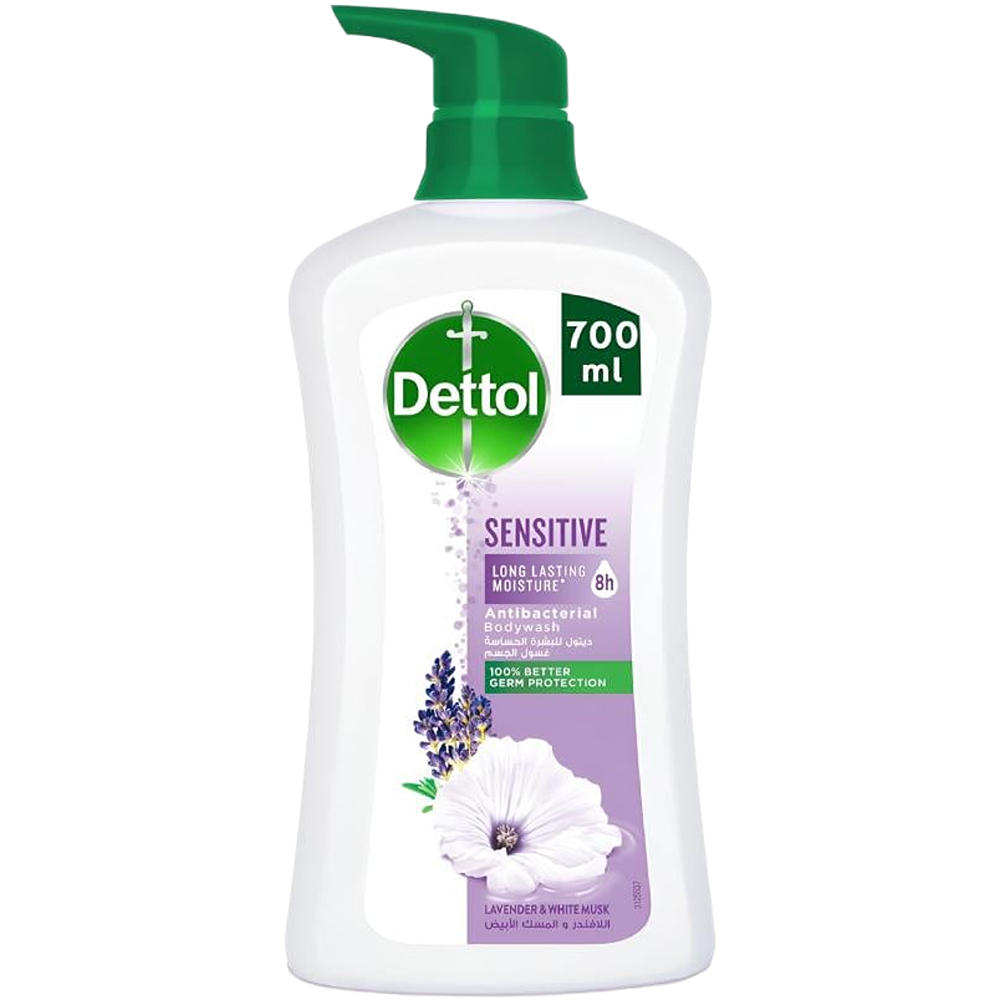 Dettol Shower Gel Sensitive Lavender and Musk 700 ml
