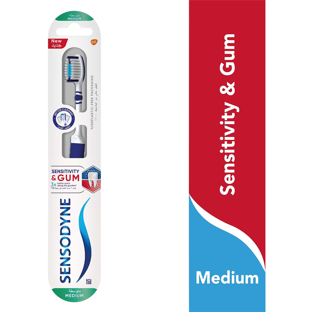 سنسوداين فرشاة سينسيتيفيتي آند جم