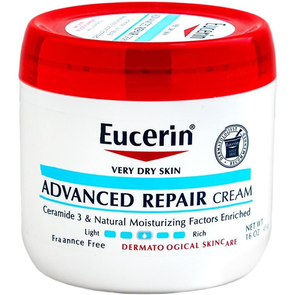 Eucerin Advanced Repair Cream Fragrance Free 454 g