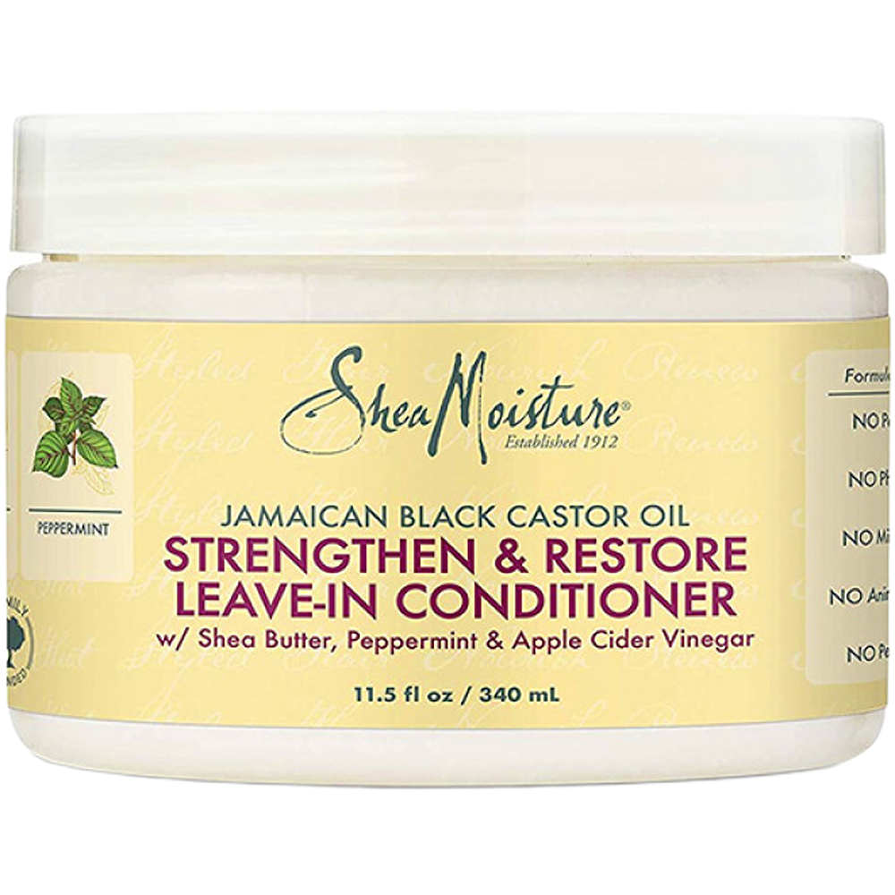 شيا مويستشر ليف ان بزيت الخروع الأسود الجمايكي لتقوية الشعر 340 مل