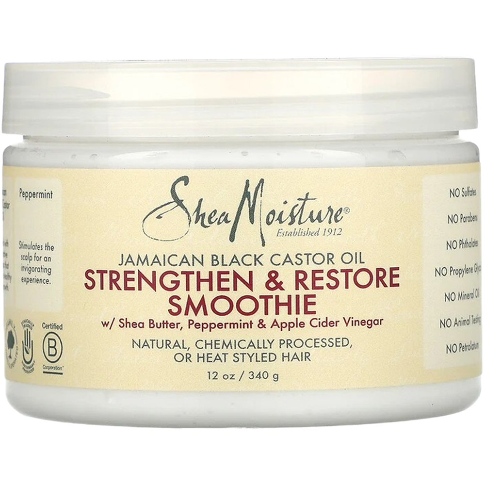 شيا مويستشر زيت خروع اسود جاميكي كريم لتقوية الشعر 326جم