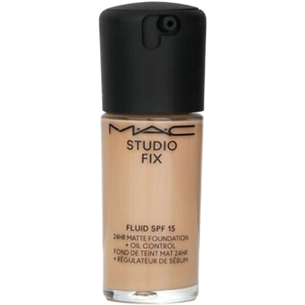 كريم أساس ماك السائل غير اللامع لمدة 24 ساعة - ستوديو فيكس مع عامل حماية من الشمس 15 - الدرجة: NC16 - 30 مل