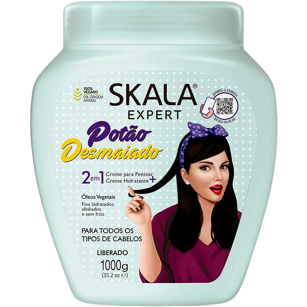 كريم بوتاو ديسميادو حمام زيت وتصفيف من سكالا - 1000 غم