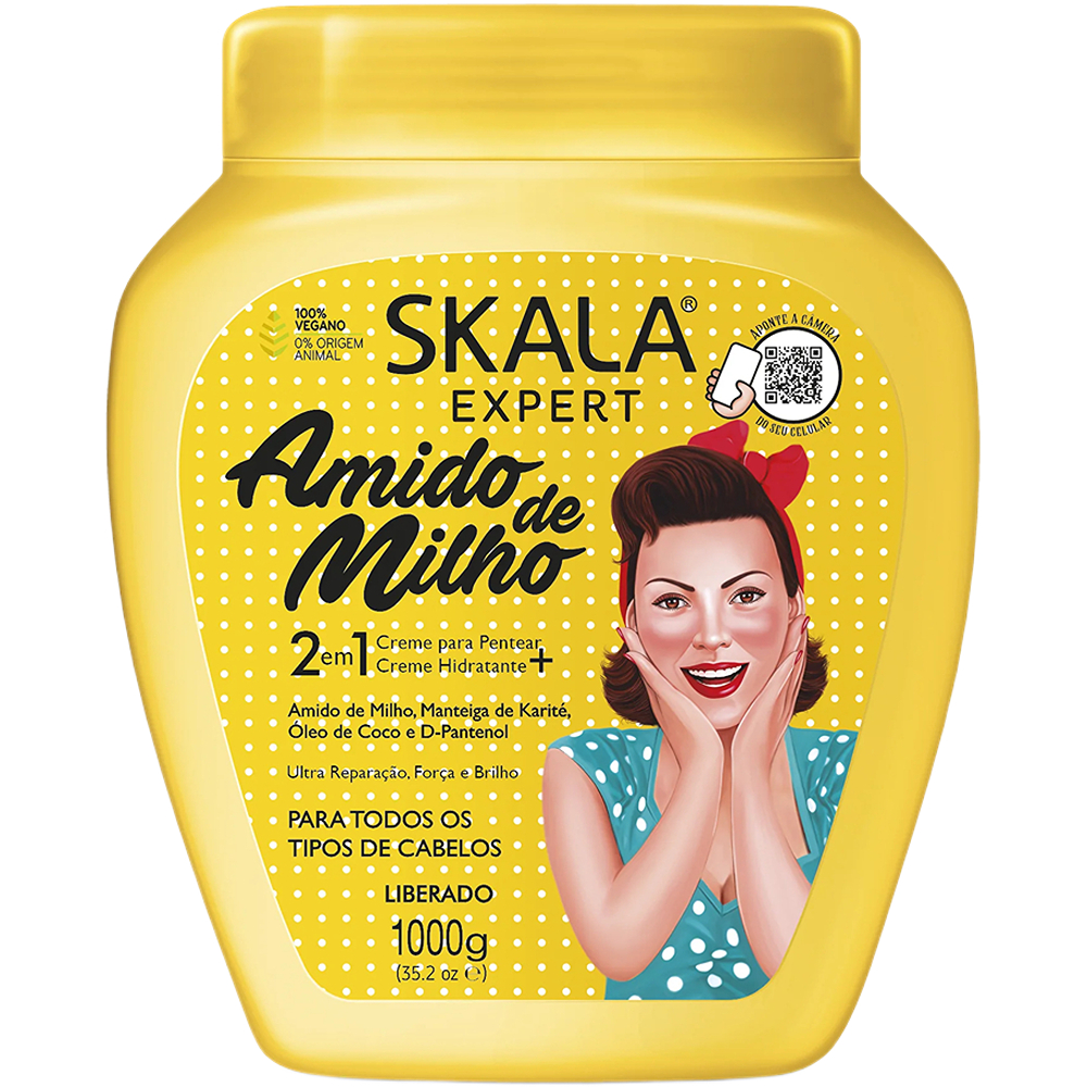 كريم اكسبرت اميدو دي ميلهو مرطب للشعر بخلاصة نشأ الذرة من سكالا , 1000 جرام