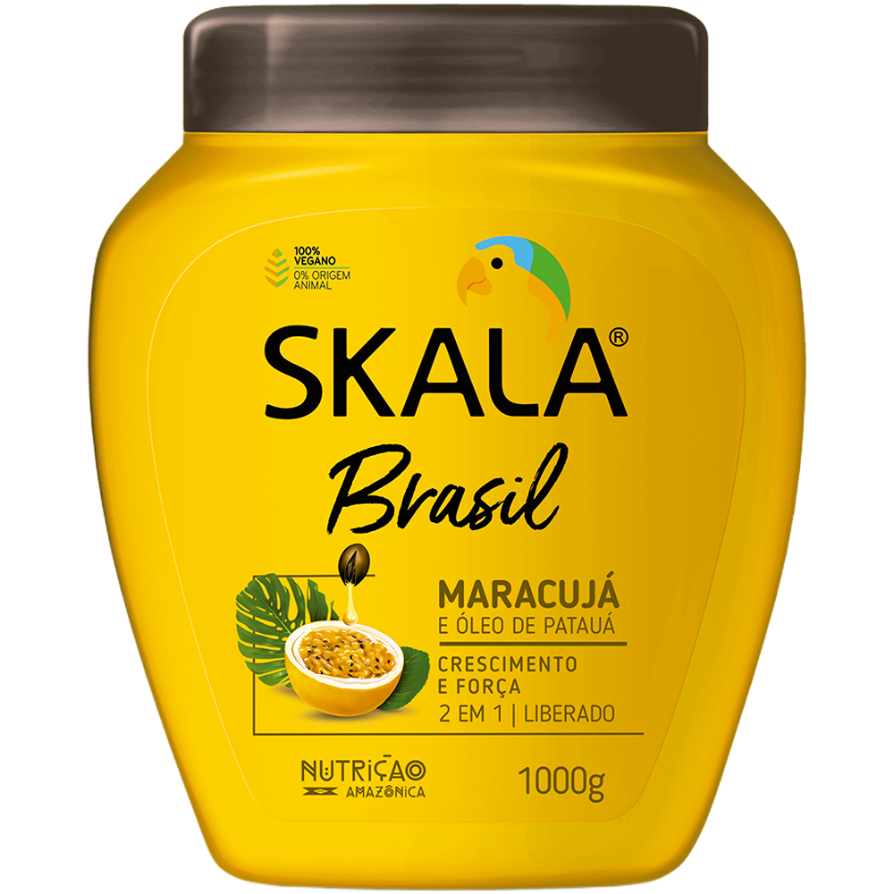  سكالا كريمية من فاكهة العاطفة وزيت باتاوا 1000 جرام