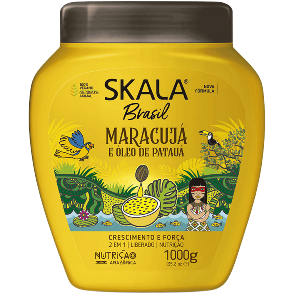 سكالا إكسبيرت كريم علاج الشعر بفاكهة الماراكويا وزيت الباتاوا