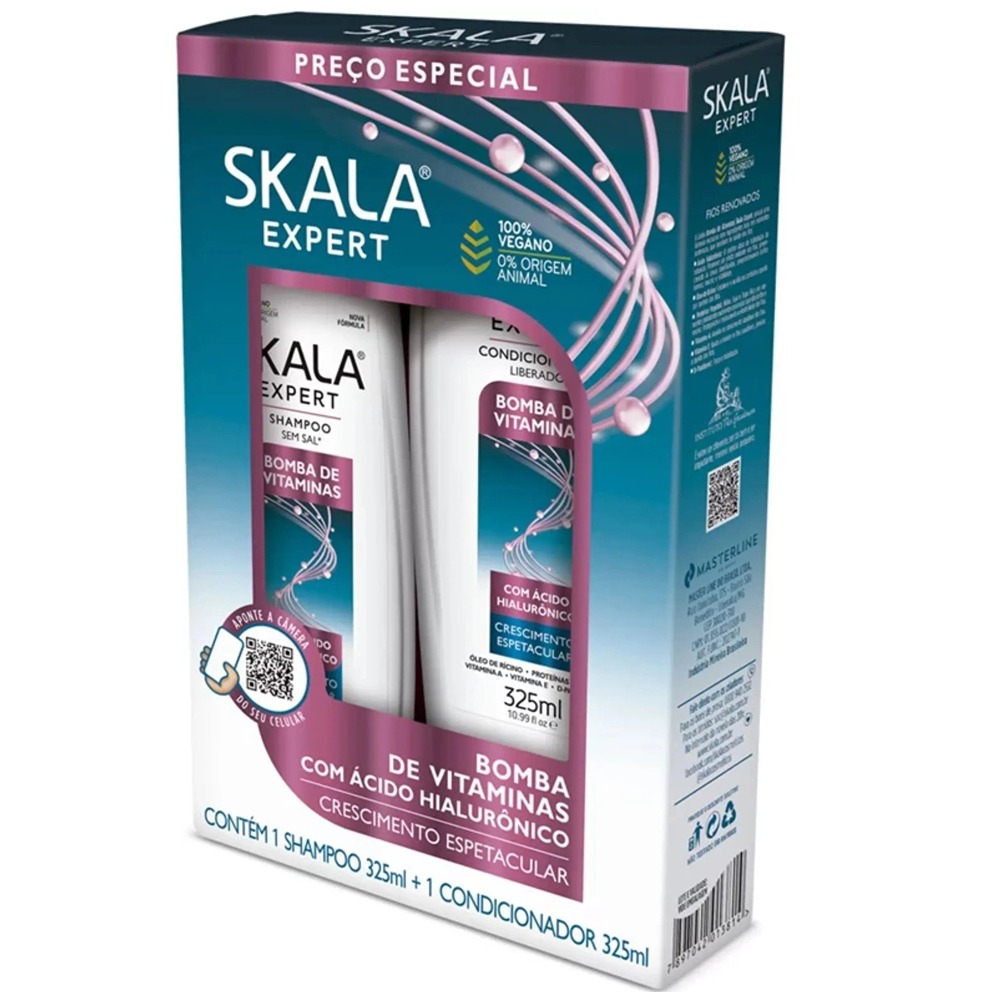 Skala Kit Shampoo and Conditioner Set Bomba de Vitaminas