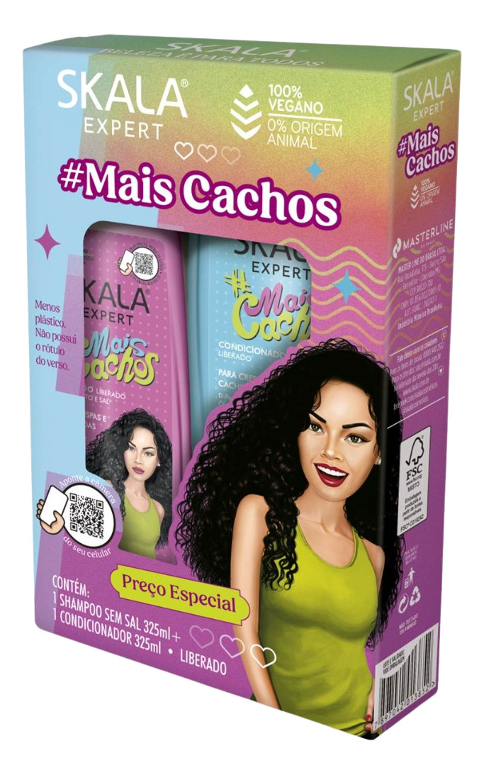 سكالا طقم ميس كاشوس بزبدة الشيا وزيت الخروع شامبو وبلسم