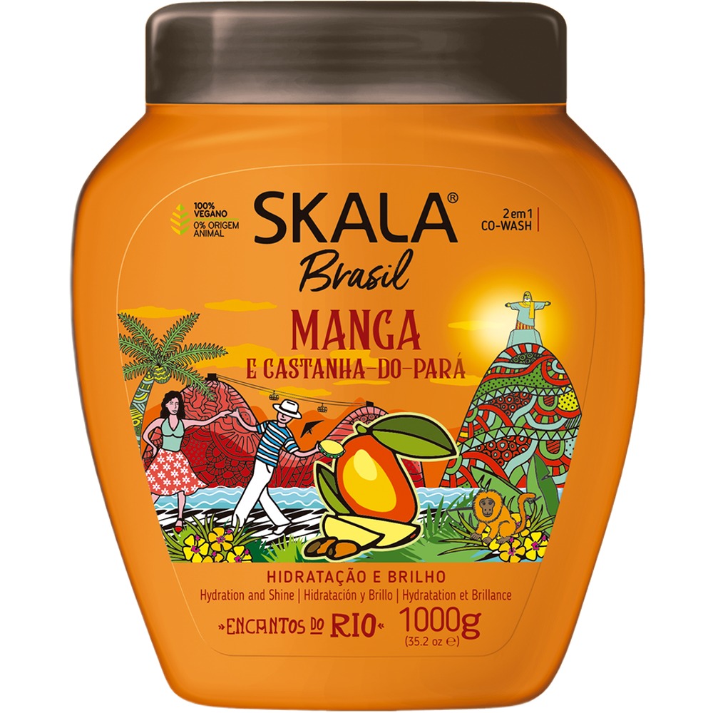 كريم سكالا بالمانجا وزبدة الشيا لترطيب وتغذية الشعر 1000 جرام