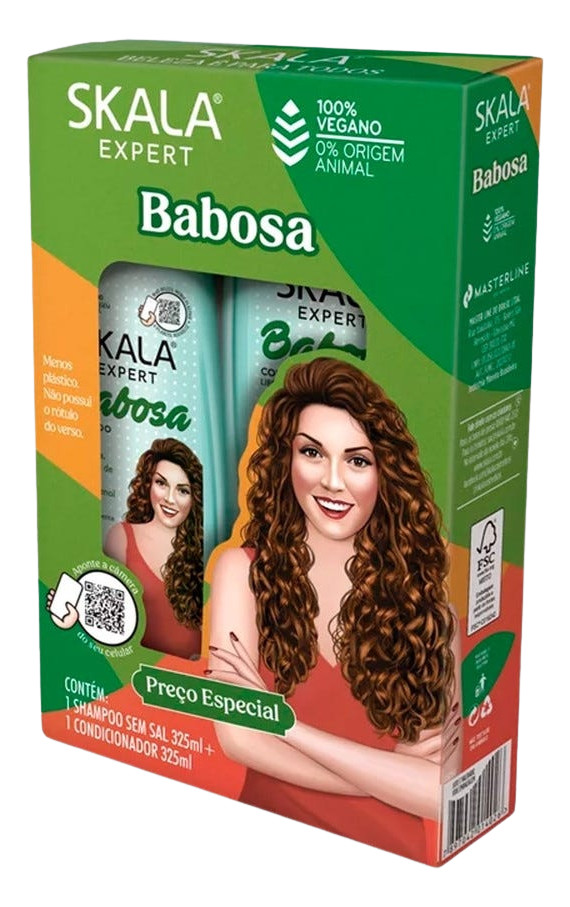 سكالا طقم شامبو وبلسم بابوسا ألوفيرا