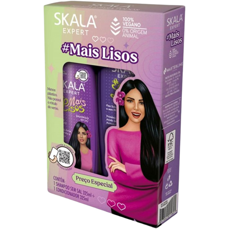 سكالا طقم ميس ليسوس شامبو وبلسم للشعر الناعم