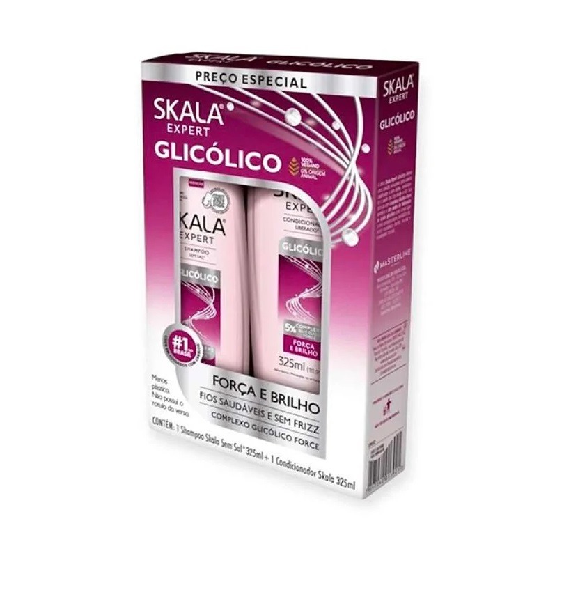 سكالا اكسبرت - مجموعة شامبو + بلسم جليكوليك 20970