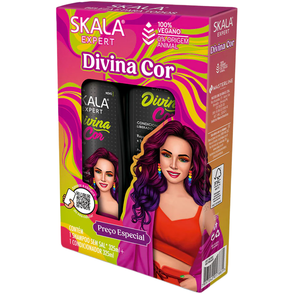 سكالا إكسبيرت شامبو وبلسم للشعر المصبوغ 22371 &ndash; 325 مل