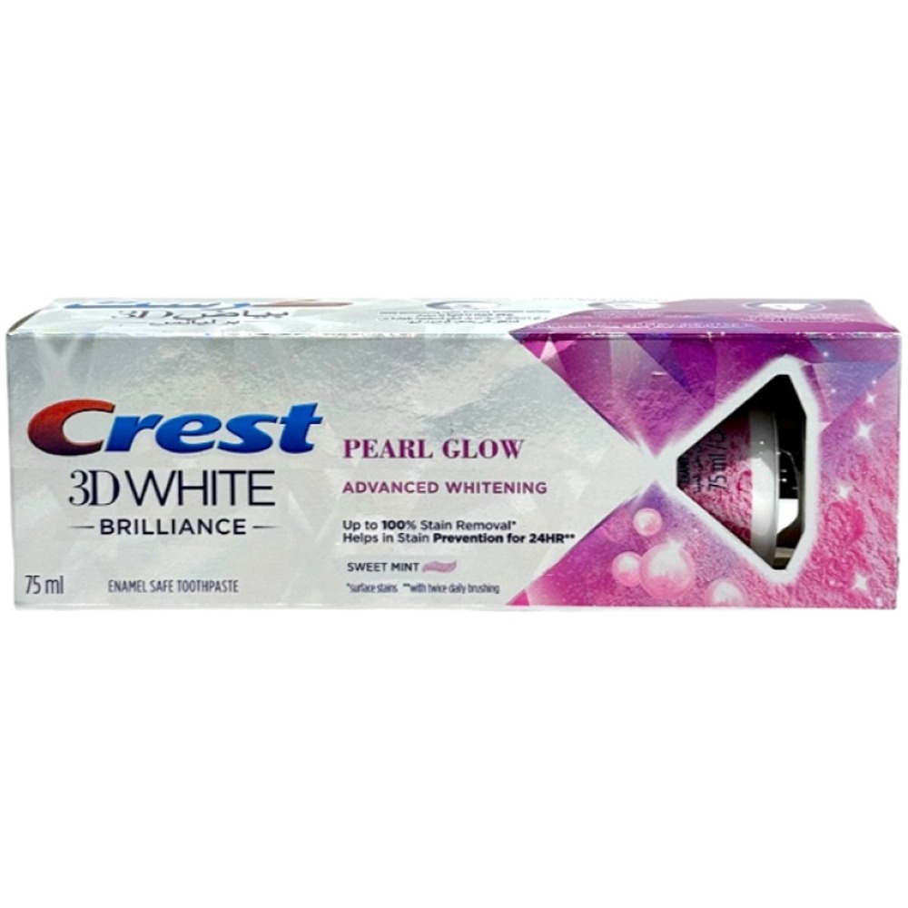 معجون اسنان كرست بياض 3D مع خلاصة اللؤلؤ 75 مل  41045