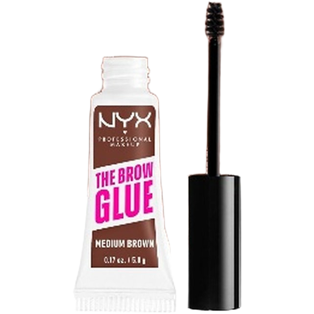 NYX Brow Mascara The Brow Glue Medium Brown 5 g