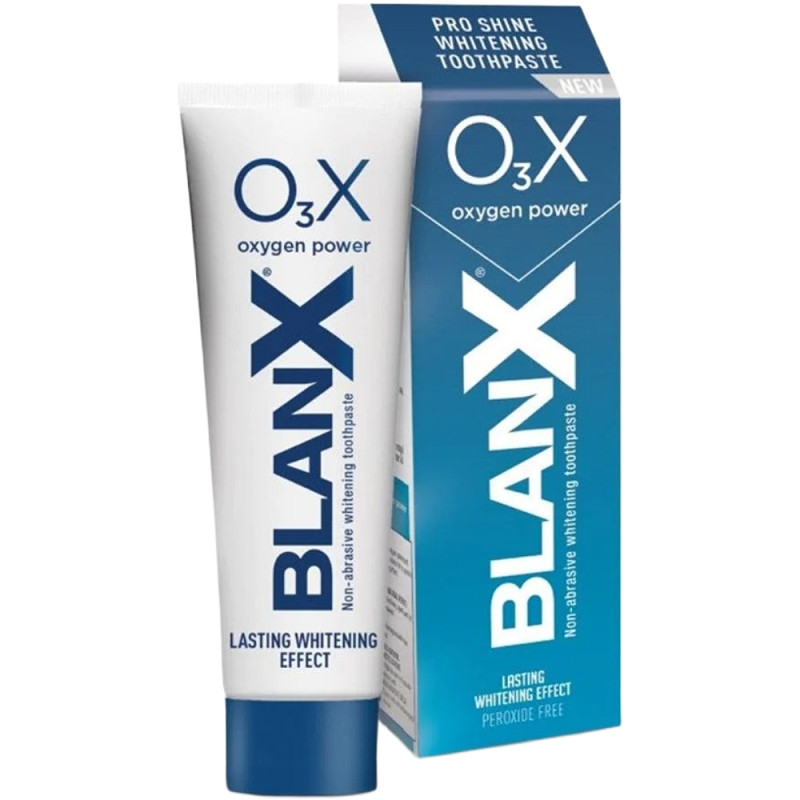 معجون أسنان بلانكس O3X برو شاين للتبييض 75 مل