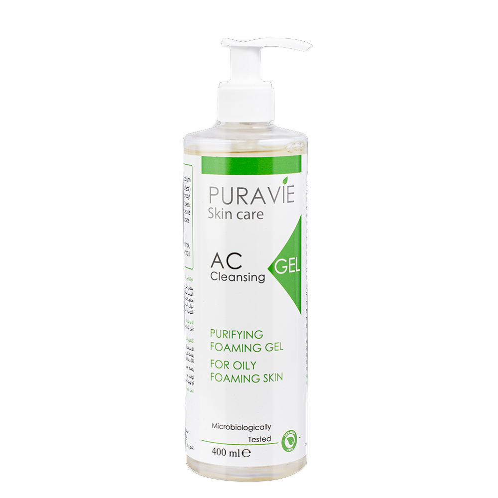 Puravie Face Foaming Cleanser Oily and Combination Skin 400 ml