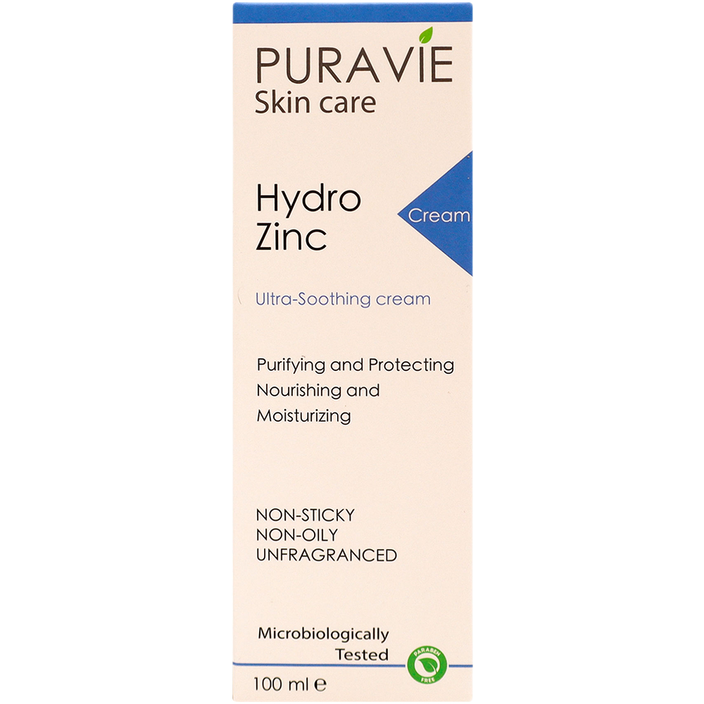 كريم مرطب بيورافي هيدرو زنك للأكزيما والبشرة الجافة 100مل