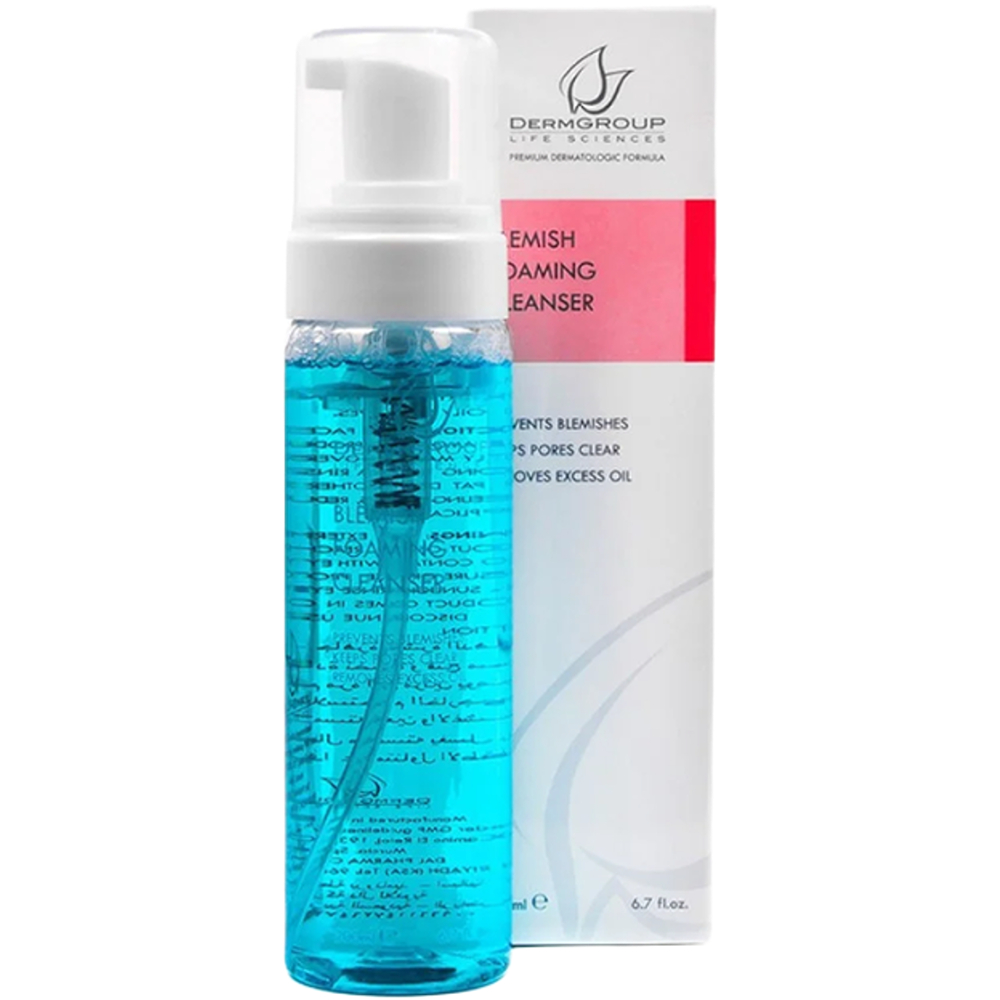 Derm Group Foaming Face Wash for Oily and Combination Skin 200 ml