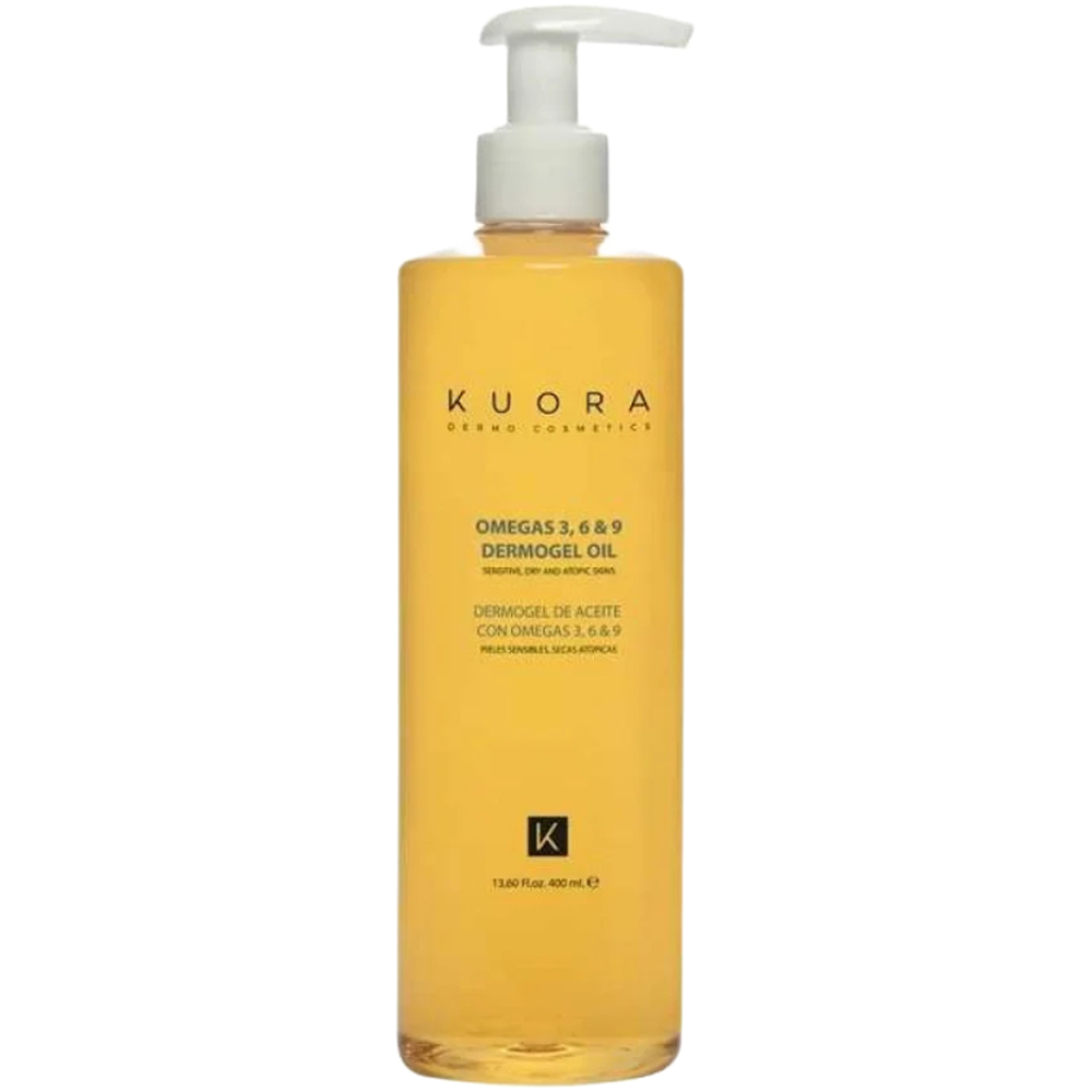 زيت للبشرة كيورا غنيى بالاوميجا وزيت الصويا واللوز 400 مل