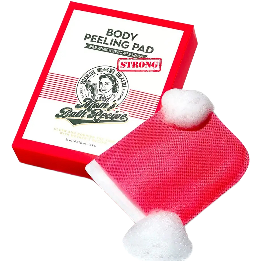 وسادات تقشير الجسم القوية من مومز باث ريسبي (8 قطع)