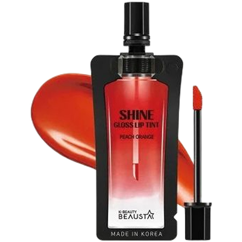 بيوستا ملمّع وملوّن شفاه برتقالي خوخي 10&times;4 مل