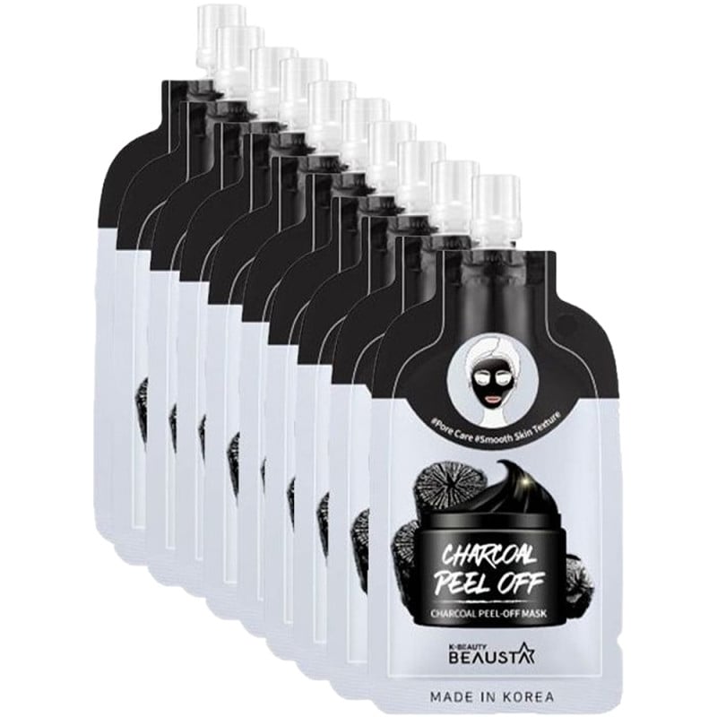 بيوستا قناع فحم مقشر للعناية بالمسام وتنعيم البشرة 20 مل