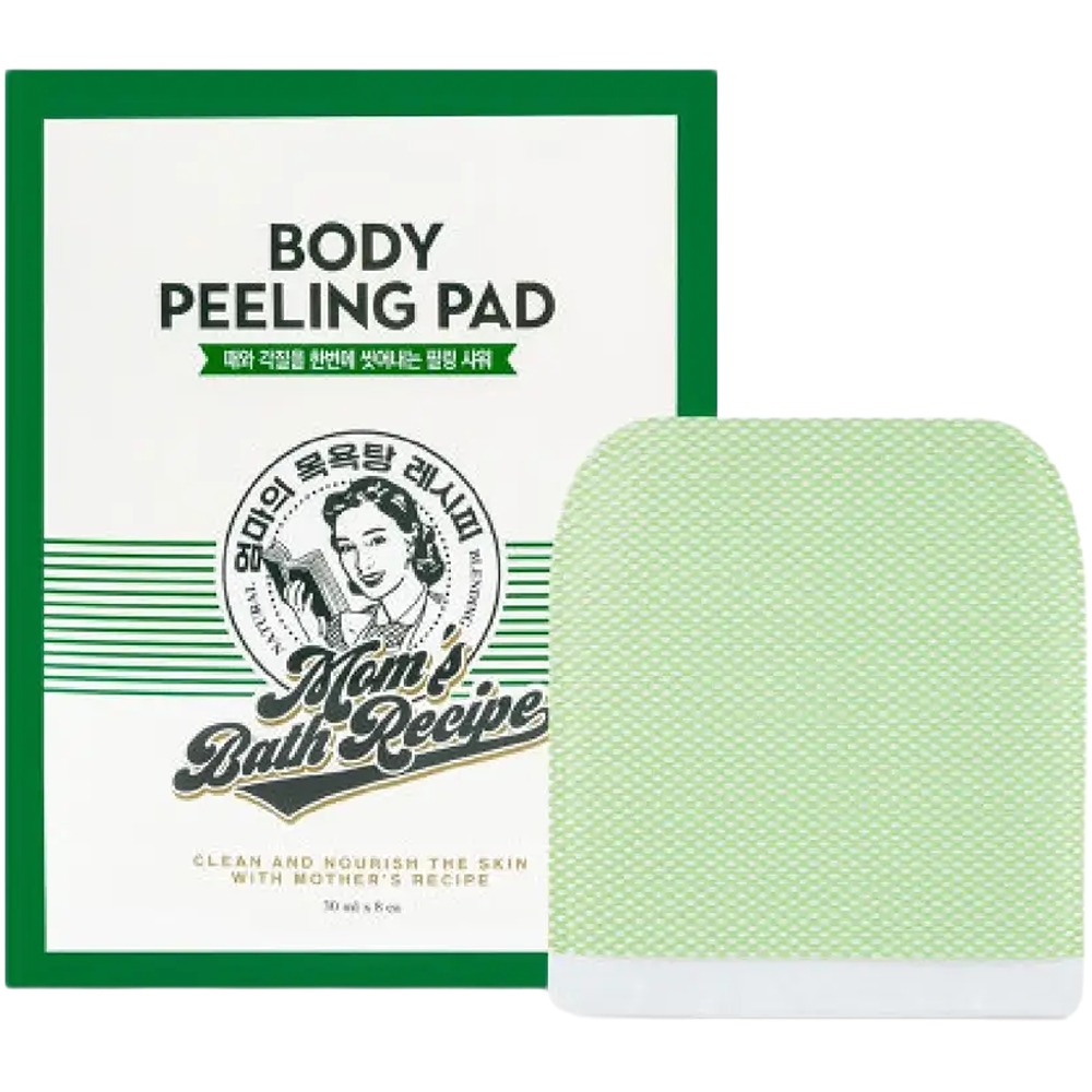 قفازات تقشير الجسم من مامز باث ريسبي - أخضر