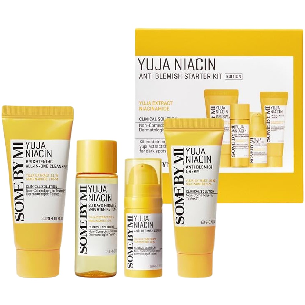 مجموعة تفتيح البشرة لمدة 30 يوم يوجا نياسين من سوم باي مي – 4 قطع