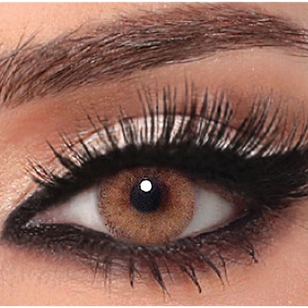 عدسات لاصقة لون كارمن مدة 6 اشهر من اديرا