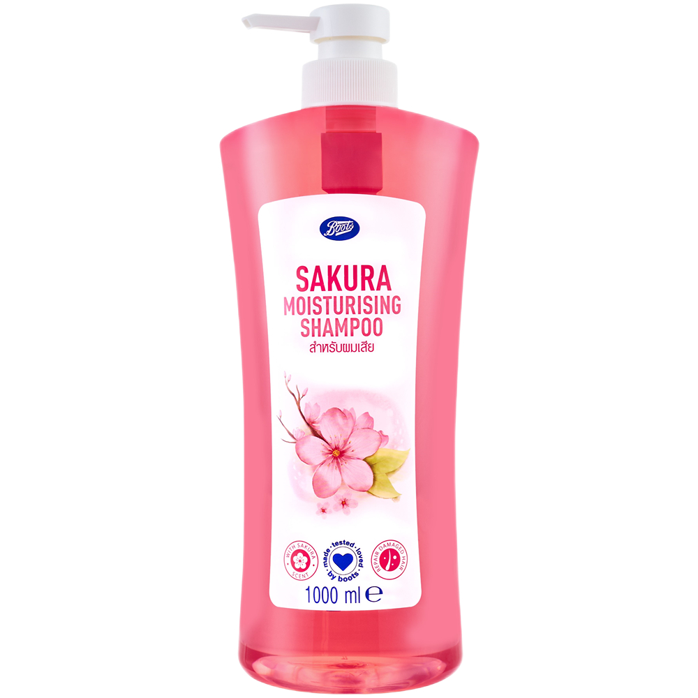 شامبو مرطب بي تي إس بي بي إتش ساكورا 1000 مل