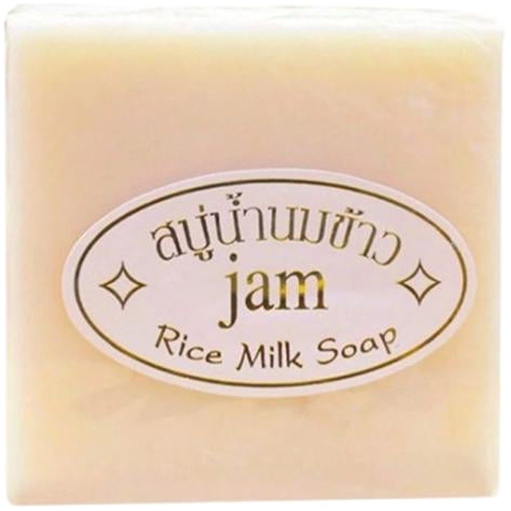 صابون أرز الياسمين التايلاندي الفاخر من جام – 65 غ