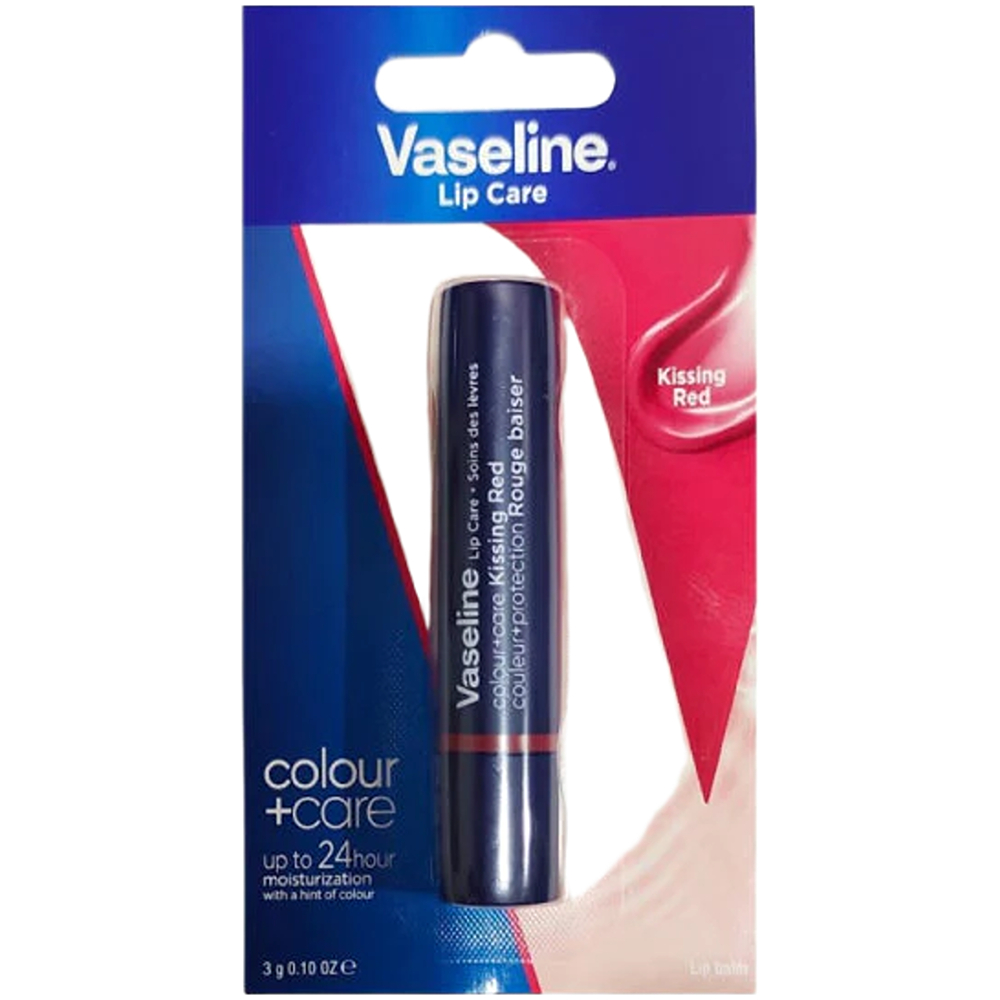 Vaseline Lip Color Kissing Red Stick 3 g