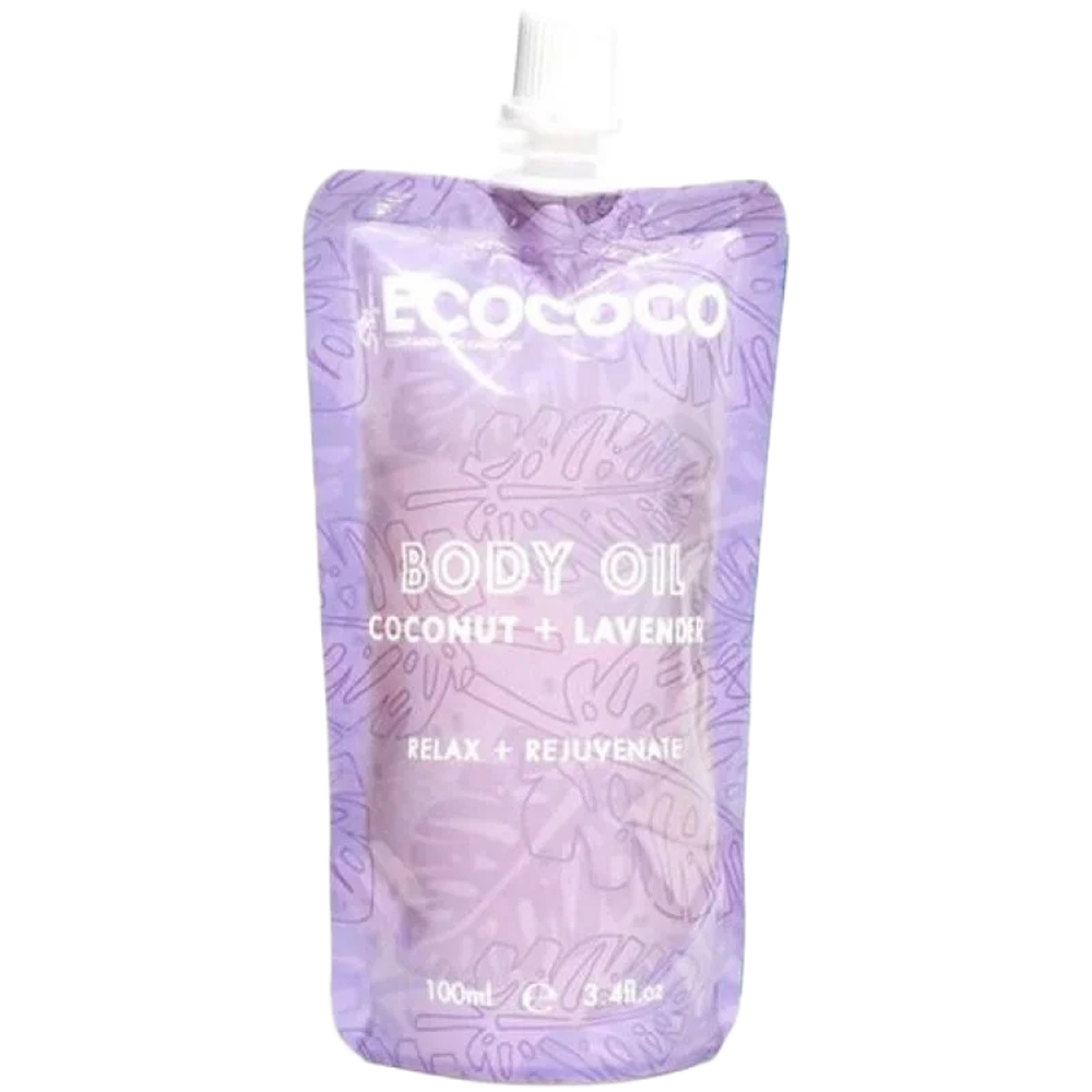 إيكوكوكو زيت تسمير مقشّر باللافندر 100 مل