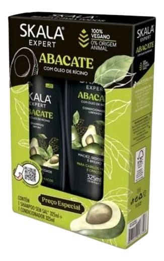 سكالا طقم فيتامين بومب أفوكادو شامبو وبلسم