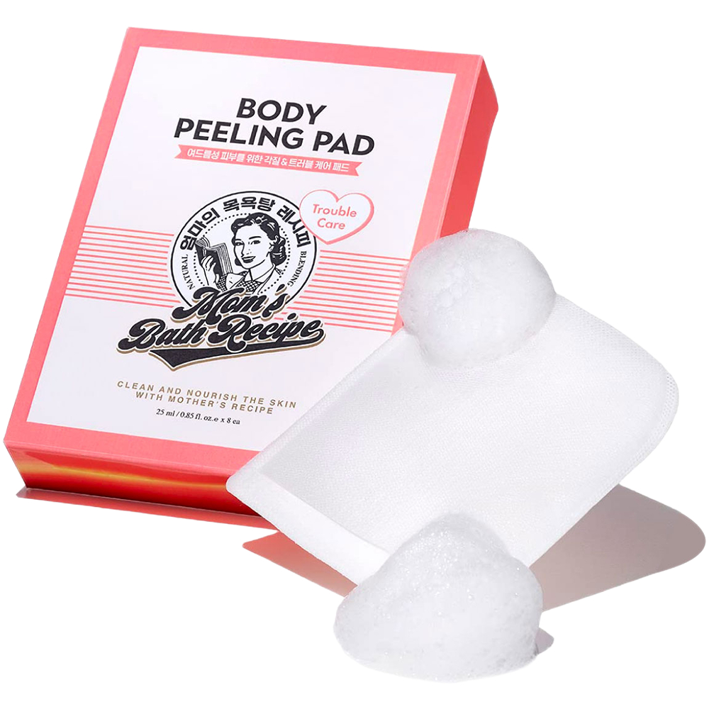 علبة مومز باث ليفة تقشير للتخلص من مشاكل الجسم ( ٨ حبات بالعلبة )