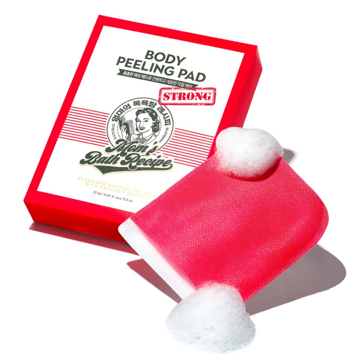 علبة مومز باث ليفة تقشير الجسم (  علبة ٨ ليف)